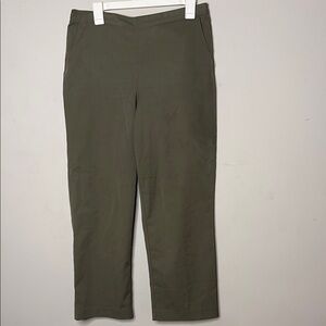Alfred Dunner Women's Olive Chinos